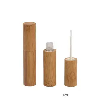 100buc 4ml Manual de bambus dermatograf tub cosmetice DIY Naturale de bambus ambalaj sticlă goală Sticle Returnabile SN1684