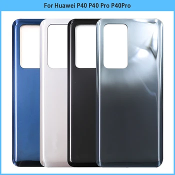10BUC Pentru Huawei P40 / P40Pro Baterie Capac Spate 3D de Sticlă Panou Ușă din Spate Pentru Huawei P40 P40 Pro Caz, Înlocuiți Bateria