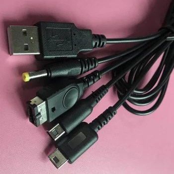 10BUC USB Universal Multifunctional 7-in-1 cablu de încărcare pentru PSP 2000 3000 ND SL/I pentru 3DS pentru SP