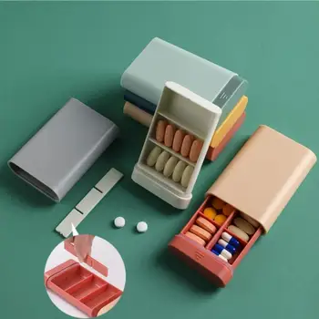 1BUC Moda Portabil Stil Nordic Cutie Tableta Cazemata Distribuitor Cutii cu Medicamente de Distribuire Trusă Medicală Organizator