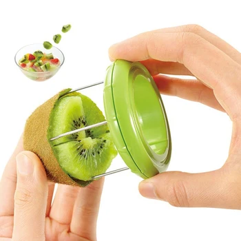 2 In1 Mini Kiwi Cutter Creative Fructe Polițist Salata De Gătit Unelte De Lamaie Pitaya Peeling Gadget-Uri Repartitoare Pentru Accesorii De Bucatarie