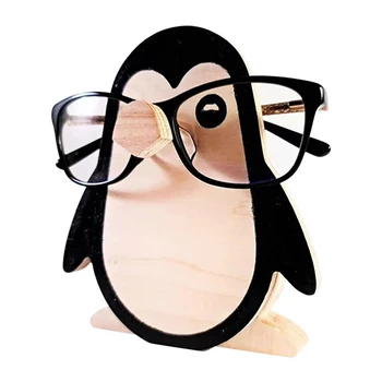 Animale Statui de Lemn, Pahare Suport de Companie Pahare Suport ochelari cadru Drăguț Pentru Desktop Ochelari Stand Cadou de Crăciun Acasă opera de Arta