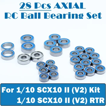 Axial RC Rulment cu Bile Set de 1/10 SCX10 a II-a ( V2) Kit și 1/10 SCX10 a II-a (V2) RTR ( 28 BUC ) Rulmenti
