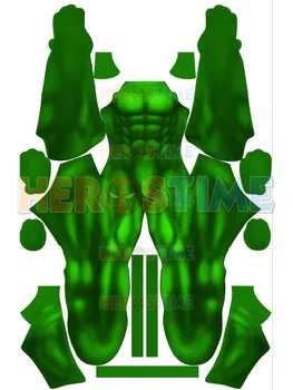 Clasic Verde Mușchi Umbra Cosplay Costum 3D Imprimate Spandex Zentai Bodysuit Costum de Halloween pentru Adulti/Copii