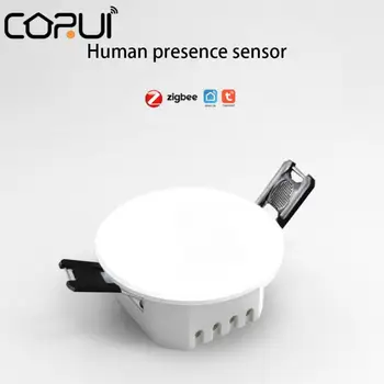 CORUI Tuya ZigBee Inteligent montat pe Plafon Smart Prezența Umană Senzor de Corpul Uman Senzorul de Detectare a Miscarii de Viață Inteligentă APP de Control