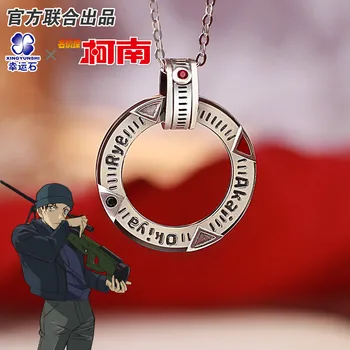 Detectiv Conan Anime Shuichi Pandantiv Colier Argint 925 Manga Rol Kaito Shinichi Copil Ai Rei Acțiune Figura Cadou
