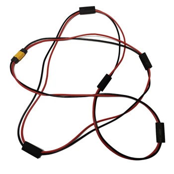 E-Bike Power Cablu de Extensie XT60 de sex Masculin / de sex Feminin Să Conector Plug 14Awg Rezistent la Temperaturi Ridicate Silicon Cablu