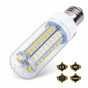 E27 LED-uri de Porumb Bec E14 Lumina Lumânărilor 220V LED-uri de economisire a Energiei Lampa SMD 5730 Luminozitate Ridicată de Iluminat Interior 24 36 48 56 69 72LEDs