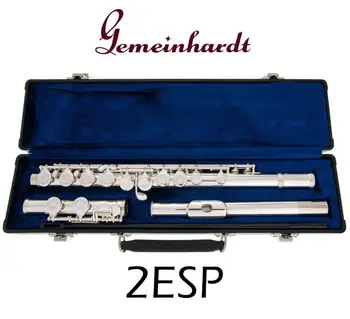 Fi 2ESP C Tune 16 găuri Flaut Cupru-nichel Placat cu Argint Instrument Muzical E Cheia Flauta cu Accesorii