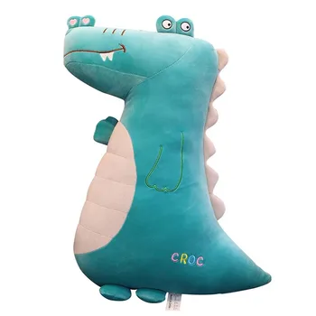 Ins desene animate drăguț jos bumbac crocodil mic perna păpușă jucărie de pluș crocodil papusa Dropshipping Epacket shopify serviciu