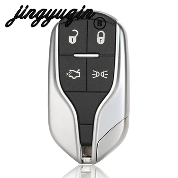 jingyuqin Pentru Maserati Ghibli Quattroporte Fcc ID: M3N-7393490 Înlocuire 4 Buton Inteligent de la Distanță Cheie Auto Shell Caz