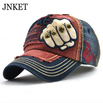 JNKET Unisex Sapca Snapback Hat Casual în aer liber Capac Pălărie de Soare Gorras Baseball Hip Hop Capace de Bumbac Pălărie Pumnul Nit Design