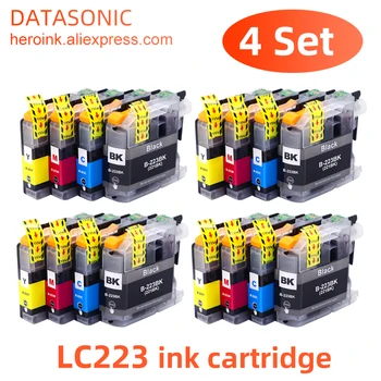 LC223 LC221 Cartuș de Cerneală Compatibil Pentru Brother MFC-J4420DW J4620DW J4625DW J5320DW J480DW J680DW J880DW J5620 J5720 Printer