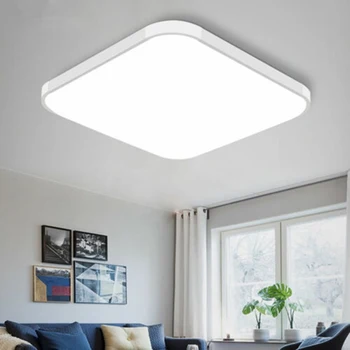 LED-uri Plafon Jos de Piața de Lumină Lampă cu Design Modern pentru Dormitor, Bucătărie, Camera de zi