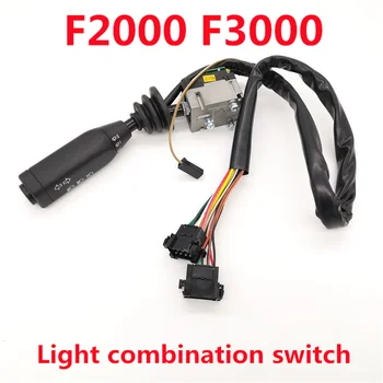 Lumina combinație comutator 81.25509.0124 se adaptează la Shacman F2000 F3000 stergator comutator faruri comutator de direcție comutator dotari