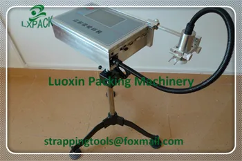 LX-PACHET mai Mic Pret de Fabrica de Țevi din Oțel Inkjet Printer Codul de Lot Mașină de Imprimare de Mână Lot de Codificare mitralieră Printer