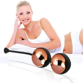 Metal Bile Ben Wa Kegel Exercițiu Kit Premium A Crescut De Aur 4 Bile Jucarii Sexuale Pentru Femei Pentru Incepatori De A Îmbunătăți Femei De Control Al Vezicii Urinare