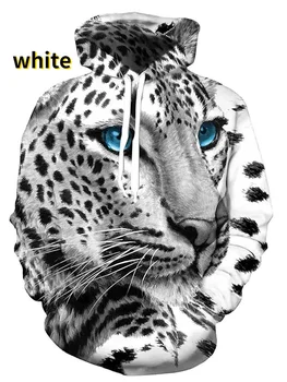 Moda Animalelor Grafic 3D Tigru/leu de Imprimare 3D Hanorace Moda Casual cu Mâneci Lungi Pulover Pulovere 2022 noi