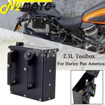 Motorcycyle 2.3 Litri Partea Dreapta a Suportului pentru Bagaje de Stocare Tool Box Caz Pentru Harley Pan America anii 1250 1250 RA1250S RA1250 2021-22