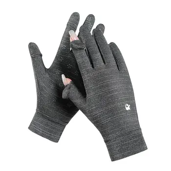 Mănuși pentru femei de Vară de protecție Solară Mănuși de Conducere de sex Feminin Gheață Subțire de Mătase de Culoare Solidă Non-Alunecare Touchscreen Respirabil перчатки