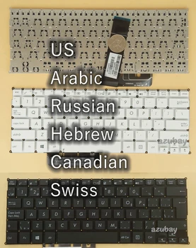 NE arabă, rusă, ebraică Canadian CA Elvețian CH Tastatura Pentru ASUS F200CA F200LA F200MA X200CA X200LA X200MA R202CA R202LA R202MA
