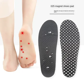 Noi Magnet Pantofi Pad Magnetic Terapie de Masaj Absorbție de Șoc Bărbați și Femei Suport Arc Sport Casual Pantofi Respirabil Pad