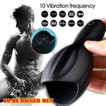 Noi Upgrade-2 Tip Vibratoare Glandul Rezistență Antrenor Vibrator Penis Masaj sex Masculin Masturbare Penis Stimulator Întârziere de Durată