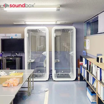 Noua Moda Acustice Booth Soundbox Întâlnire Cutie Pentru Coworking Spatiu De Birou Mobil Pod Birou Privat Păstăi