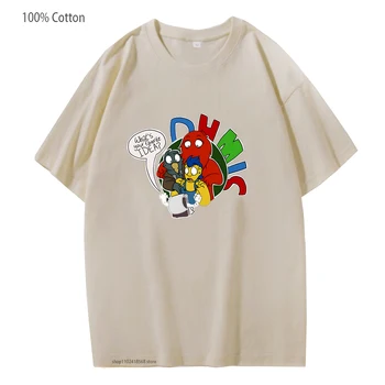 Nu Mă Îmbrățișezi Im Speriat Grafic T-Shirt Kawaii Desene animate Femei Îmbrăcăminte Hip-Hop-Tricou 100%Bumbac Barbati de Vara cu Maneci Scurte Tee-shirt