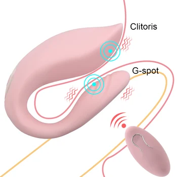 Penis artificial Vibratoare fără Fir Control de la Distanță Vibratoare Jucarii Sexuale pentru Femei Cupluri Adult punctul G, Clitorisul Stimulator Dubla Penetrare
