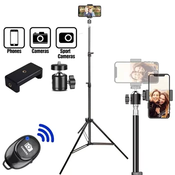 Pentru Telefon Suportul Pentru Suport Smartphone Pentru Telefon Trepied Pentru Camera Vlogging Kit Selfie Led-Uri De Lumină Inel De Ciorba De Burta Mobil