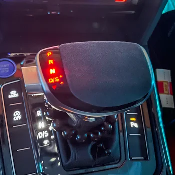 Piele de căprioară Viteza Schimbătorului de Viteze Stick Cap butonul de viteze Pentru volkswagen polo Seat Leon MK6 MK7 Jetta MK6 accesorii de Interior