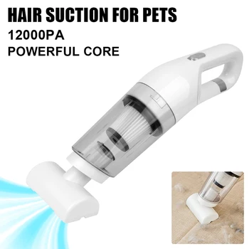 Portabil fără Fir de Mână Pentru păr de Câine Covor Elimina Parul de Pisica de Curățare Pet Electric Curat 12000Pa Aspirație Vacuum
