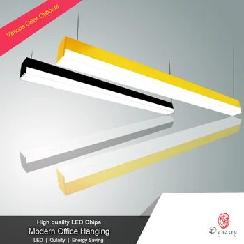 Premium Pandantiv Lampă din Aluminiu Agățat Lumini 270 Grade LED Luminos Personaliza Bara Lungă de Lumină Office Club Recepție Decorare