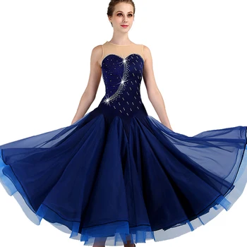 sala de bal rochie de concurență ballroom tango rochii de standard vals de bal rochii de bal rochie de MQ103