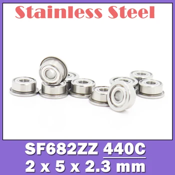 SF682ZZ Rulment ( 10 BUC.) 2*5*2.3 mm Miniatură Bile de Oțel S DDLF-520ZZ F682ZZ