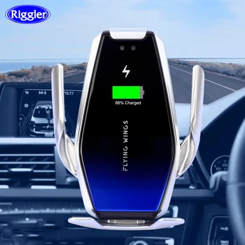 Super-Condensator Auto 15W Wireless Încărcător Automat de Încărcare Rapidă de Montare pentru Iphone XS XR X Samsung S10+/10 S9/8 Note9