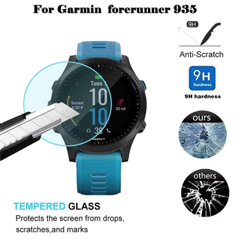 Temperat Pahar Ecran Protector Filme pentru Garmin Forerunner 935 Smartwatch Brățară Folie de Protectie
