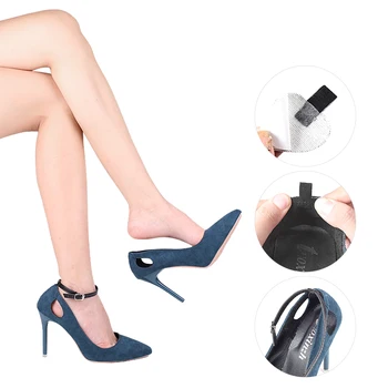 UPAKME Detasabila Tocuri inalte Anti-Alunecare Pantofi Curele de Glezna Elastic Șiret Auto-Adeziv Perna Toc Insertii pentru Femei Doamnelor