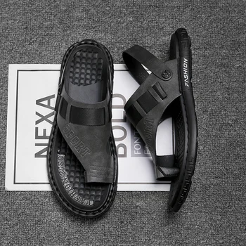 Vara Sandale și papuci de Vara pentru Bărbați Papuci de casă Respirabil Pantofi Casual Confortabil Adidași de Moda Lumină Pentru Papuci de Cauciuc Unic