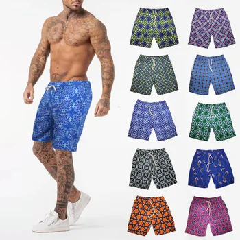 Vară Nouă Bărbați pantaloni Scurți de Bumbac Casual Sport pantaloni Scurți Model de pantaloni Scurți de Plajă Resort pantaloni Scurți mai Multe Culori Disponibile M-3XL