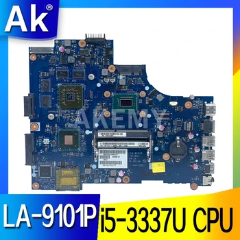 VAW01 LA-9101P Pentru DELL inspiron 15R 3521 5521 Placa de baza Laptop cu i5-3337U CPU HD8730M 2GB placa Video