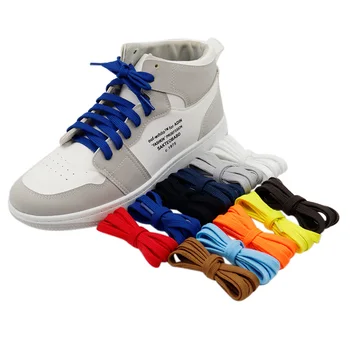 Weiou Dantela 8MM Copii Adidas Agrement Atletic Plat Șir de 60-100CM Nou Beneficiu Bandă Cu Firma de Plastic Sfat Copii Pantof Accesoriu