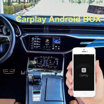 Wireless Carplay Dongle Carplay Mini Ai Cutie Cutie Android radio Auto Navigație GPS Pentru Audi A7 A7L Android Carplay Cutie Unitate de Cap